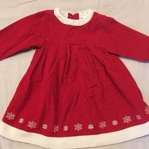 Hanna Andersson Courderoy Holiday/Christmas Dress